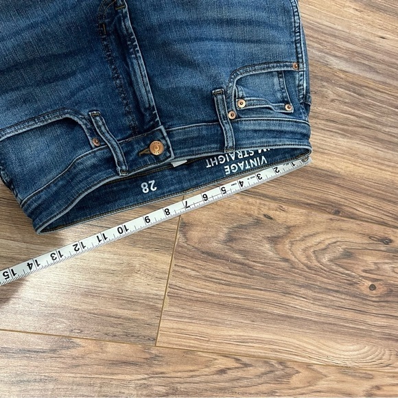 J. Crew Curvy vintage slim-straight jean in Warm Surf wash - Picture 9 of 12